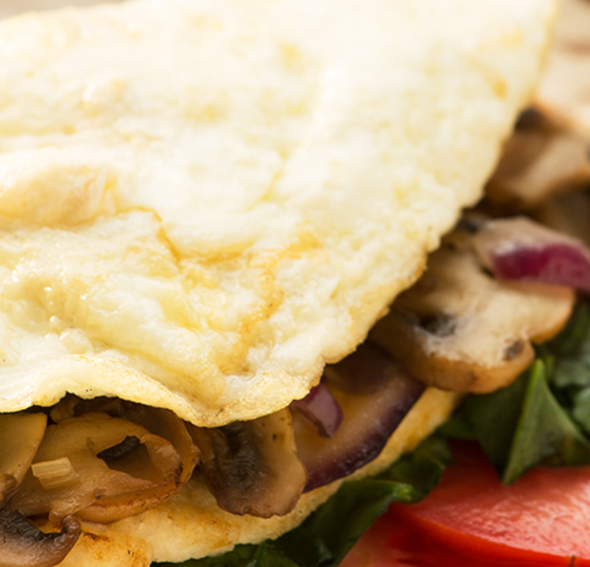 Omelete de claras