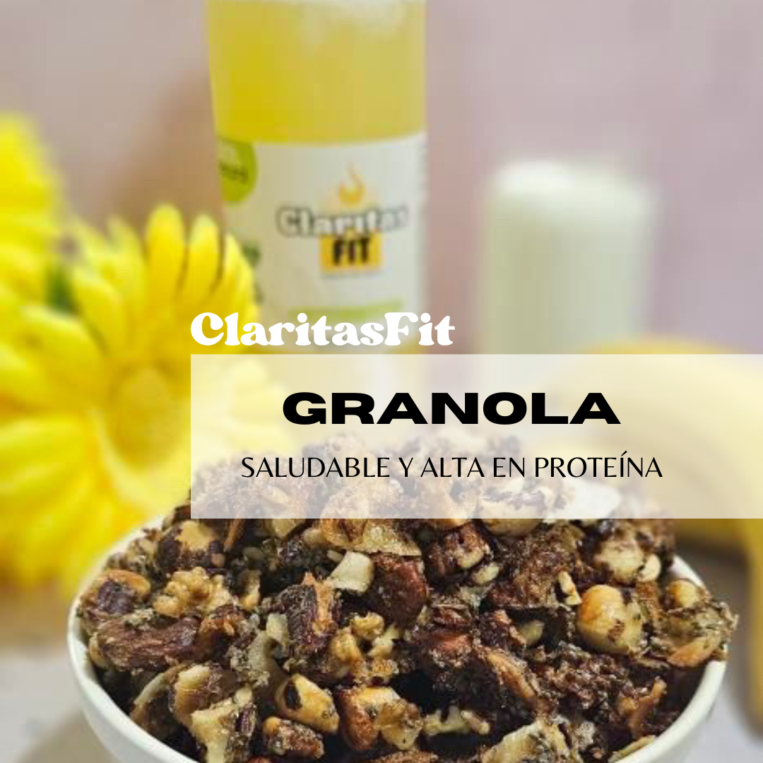 Granola Saludable y Alta en Proteína