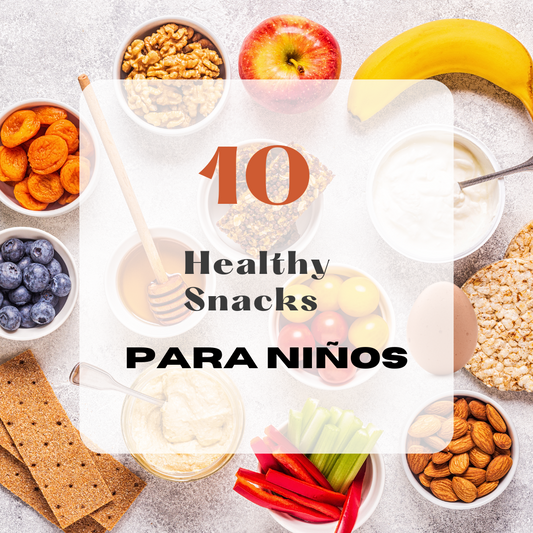 10 Healthy Snacks Para Niños