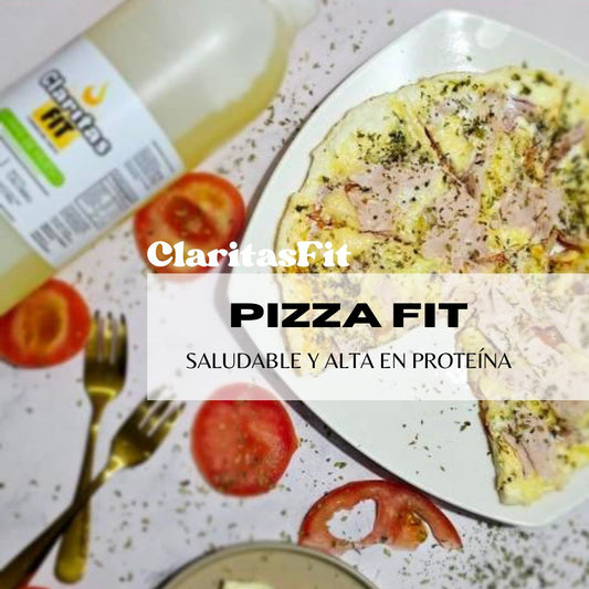 Pizza Fit de Claras de Huevo